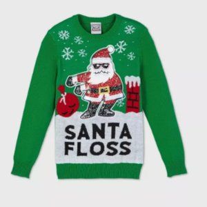 Santa Floss Ugly Holiday Sweaters
